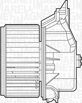 Magneti Marelli 069412528010 - Salona ventilators ps1.lv