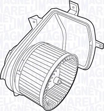 Magneti Marelli 069412659010 - Salona ventilators ps1.lv