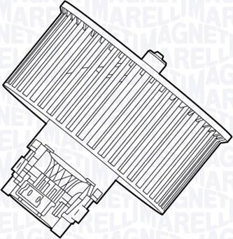 Magneti Marelli 069412658010 - Salona ventilators ps1.lv