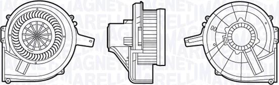 Magneti Marelli 069412665010 - Salona ventilators ps1.lv