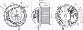 Magneti Marelli 069412760010 - Salona ventilators ps1.lv