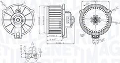 Magneti Marelli 069412768010 - Salona ventilators ps1.lv