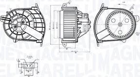 Magneti Marelli 069412767010 - Salona ventilators ps1.lv