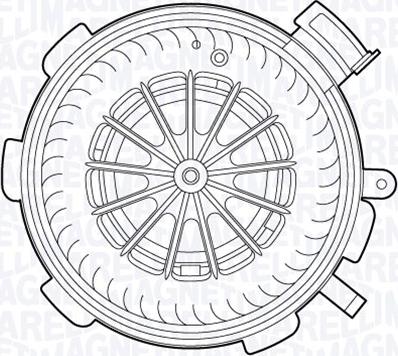 Magneti Marelli 069412701010 - Salona ventilators ps1.lv