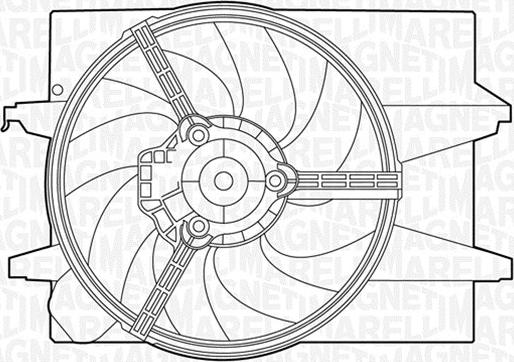 Magneti Marelli 069422413010 - Ventilators, Motora dzesēšanas sistēma ps1.lv