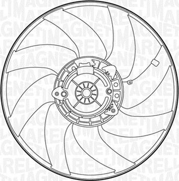 Magneti Marelli 069422435010 - Ventilators, Motora dzesēšanas sistēma ps1.lv