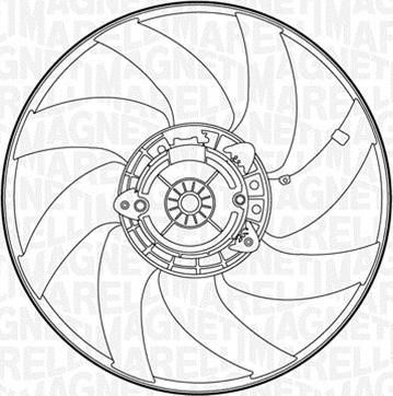 Magneti Marelli 069422422010 - Ventilators, Motora dzesēšanas sistēma ps1.lv