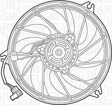 Magneti Marelli 069422549010 - Ventilators, Motora dzesēšanas sistēma ps1.lv