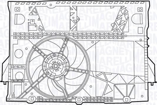 Magneti Marelli 069422547010 - Ventilators, Motora dzesēšanas sistēma ps1.lv