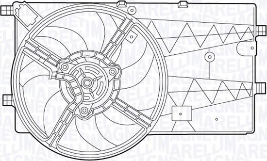 Magneti Marelli 069422554010 - Ventilators, Motora dzesēšanas sistēma ps1.lv