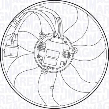 Magneti Marelli 069422555010 - Ventilators, Motora dzesēšanas sistēma ps1.lv