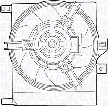 Magneti Marelli 069422550010 - Ventilators, Motora dzesēšanas sistēma ps1.lv