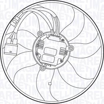 Magneti Marelli 069422557010 - Ventilators, Motora dzesēšanas sistēma ps1.lv