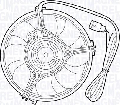 Magneti Marelli 069422529010 - Ventilators, Motora dzesēšanas sistēma ps1.lv