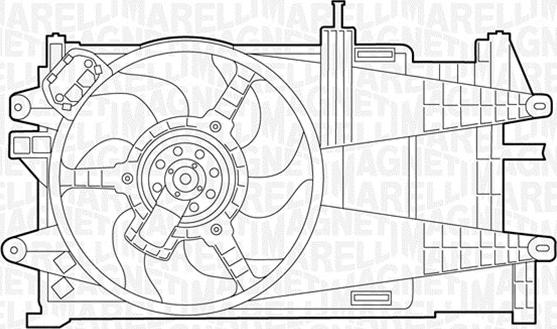 Magneti Marelli 069422038010 - Ventilators, Motora dzesēšanas sistēma ps1.lv