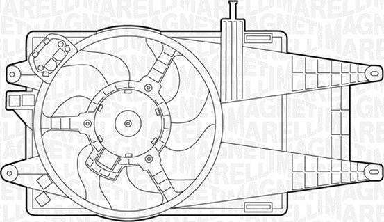 Magneti Marelli 069422037010 - Ventilators, Motora dzesēšanas sistēma ps1.lv