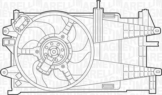 Magneti Marelli 069422022010 - Ventilators, Motora dzesēšanas sistēma ps1.lv