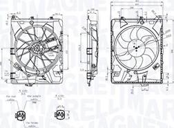 Magneti Marelli 069422849010 - Ventilators, Motora dzesēšanas sistēma ps1.lv