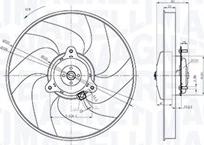 Magneti Marelli 069422866010 - Ventilators, Motora dzesēšanas sistēma ps1.lv