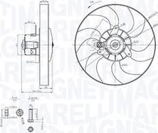 Magneti Marelli 069422868010 - Ventilators, Motora dzesēšanas sistēma ps1.lv