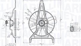 Magneti Marelli 069422867010 - Ventilators, Motora dzesēšanas sistēma ps1.lv