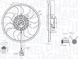 Magneti Marelli 069422889010 - Ventilators, Motora dzesēšanas sistēma ps1.lv