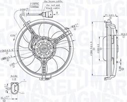 Magneti Marelli 069422881010 - Ventilators, Motora dzesēšanas sistēma ps1.lv