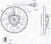 Magneti Marelli 069422883010 - Ventilators, Motora dzesēšanas sistēma ps1.lv