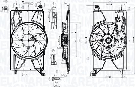 Magneti Marelli 069422834010 - Ventilators, Motora dzesēšanas sistēma ps1.lv