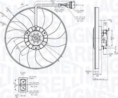 Magneti Marelli 069422878010 - Ventilators, Motora dzesēšanas sistēma ps1.lv