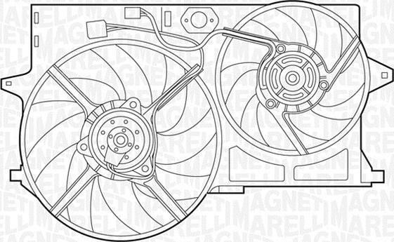 Magneti Marelli 069422390010 - Ventilators, Motora dzesēšanas sistēma ps1.lv