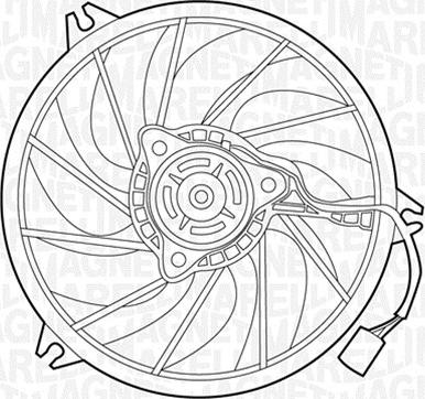 Magneti Marelli 069422391010 - Ventilators, Motora dzesēšanas sistēma ps1.lv