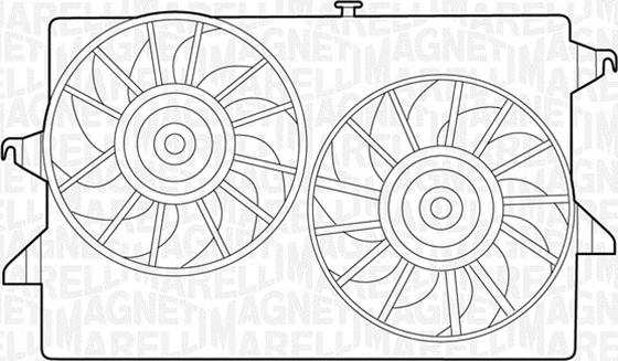 Magneti Marelli 069422398010 - Ventilators, Motora dzesēšanas sistēma ps1.lv