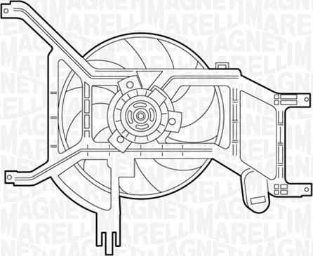 Magneti Marelli 069422354010 - Ventilators, Motora dzesēšanas sistēma ps1.lv