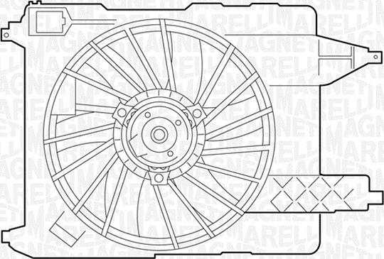 Magneti Marelli 069422355010 - Ventilators, Motora dzesēšanas sistēma ps1.lv