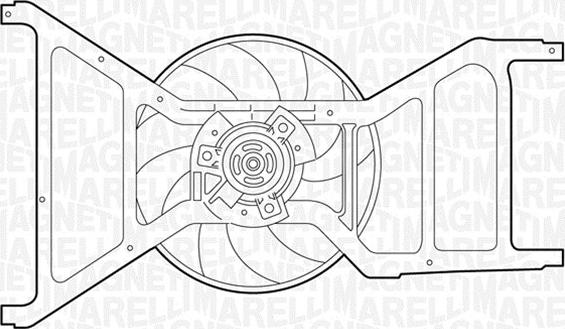 Magneti Marelli 069422353010 - Ventilators, Motora dzesēšanas sistēma ps1.lv