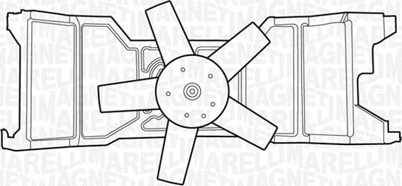 Magneti Marelli 069422309010 - Ventilators, Motora dzesēšanas sistēma ps1.lv