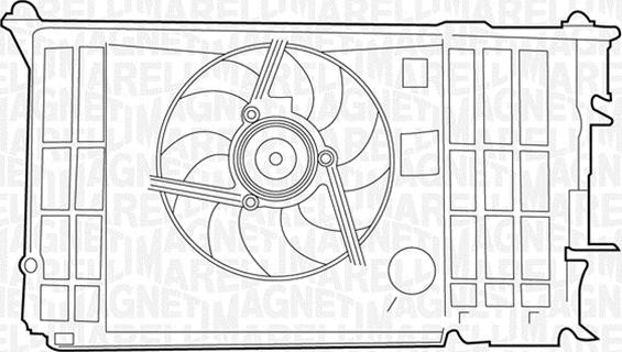 Magneti Marelli 069422379010 - Ventilators, Motora dzesēšanas sistēma ps1.lv