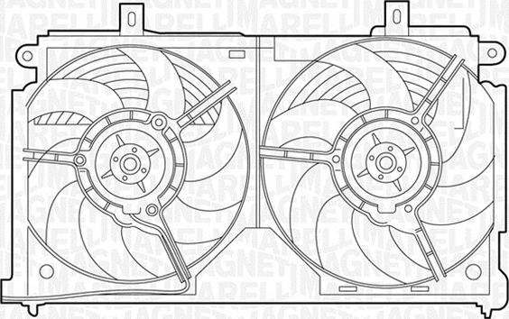 Magneti Marelli 069422374010 - Ventilators, Motora dzesēšanas sistēma ps1.lv