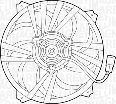 Magneti Marelli 069422378010 - Ventilators, Motora dzesēšanas sistēma ps1.lv