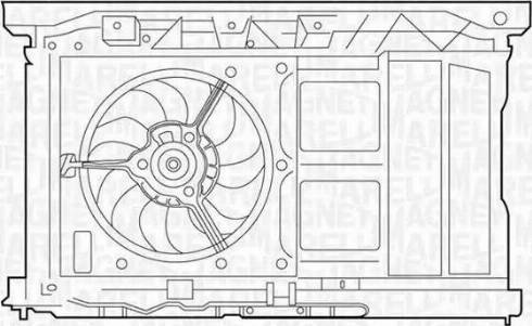 Magneti Marelli 069422290010 - Ventilators, Motora dzesēšanas sistēma ps1.lv