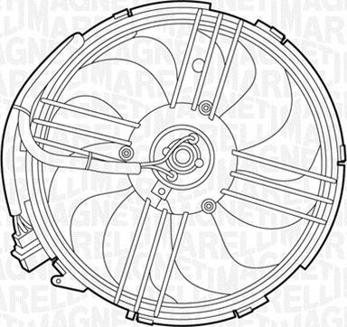 Magneti Marelli 069422264010 - Ventilators, Motora dzesēšanas sistēma ps1.lv