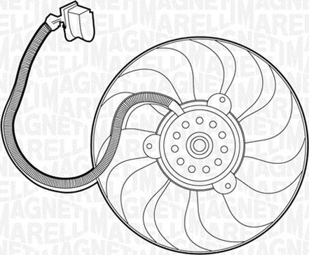 Magneti Marelli 069422261010 - Ventilators, Motora dzesēšanas sistēma ps1.lv