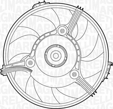 Magneti Marelli 069422263010 - Ventilators, Motora dzesēšanas sistēma ps1.lv