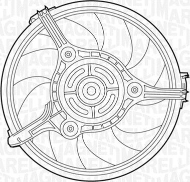 Magneti Marelli 069422267010 - Ventilators, Motora dzesēšanas sistēma ps1.lv