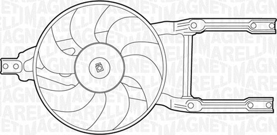 Magneti Marelli 069422204010 - Ventilators, Motora dzesēšanas sistēma ps1.lv