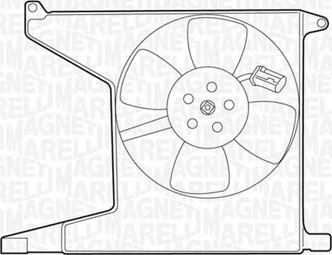 Magneti Marelli 069422208010 - Ventilators, Motora dzesēšanas sistēma ps1.lv