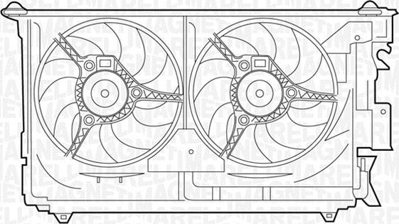 Magneti Marelli 069422284010 - Ventilators, Motora dzesēšanas sistēma ps1.lv