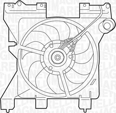 Magneti Marelli 069422287010 - Ventilators, Motora dzesēšanas sistēma ps1.lv