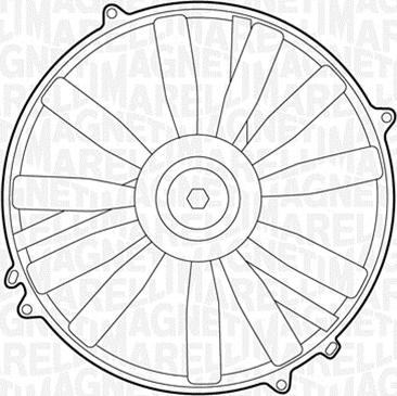 Magneti Marelli 069422231010 - Ventilators, Motora dzesēšanas sistēma ps1.lv